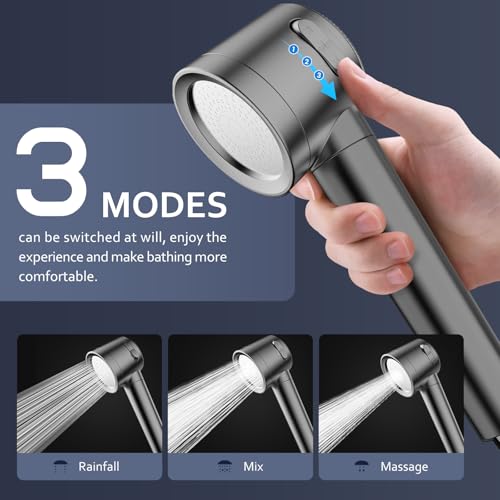 Filtered Shower Head with Handheld