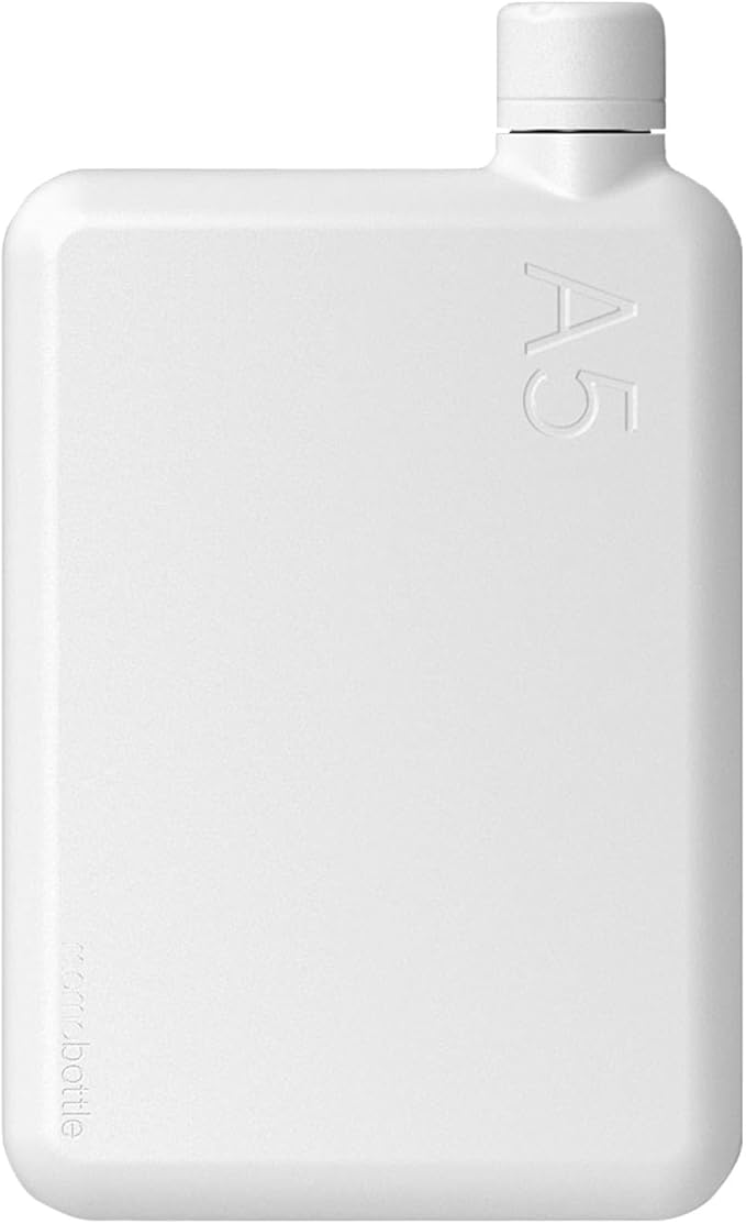 memobottle A5 Stainless Steel WHITE