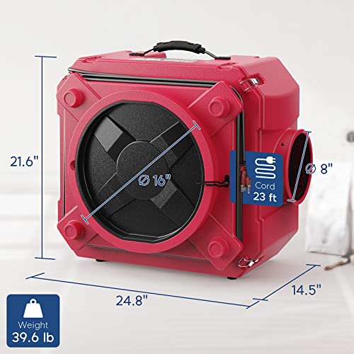 Air Scrubber HEPA with 3 Stage Filtration