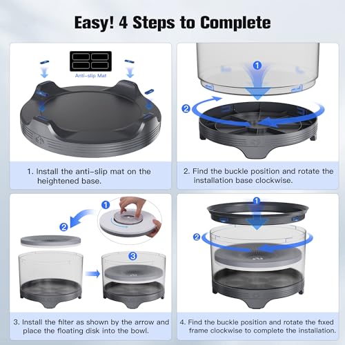 5.5L No Spill Dog Water Bowl