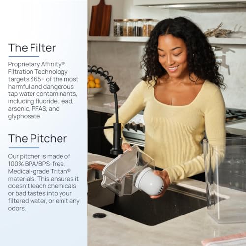 Water Filter Pitcher Replacement (3 Count)