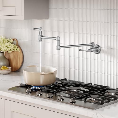 Allyn Pot Filler Faucet with Retractable Arm