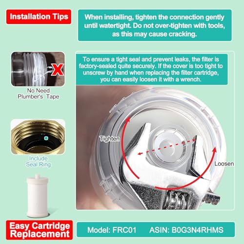 1 micron Carbon Shower Filter