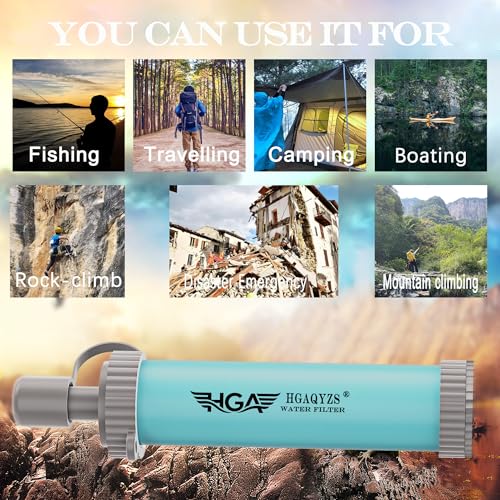 4 Packs of Water Filter Straws (4 Count)