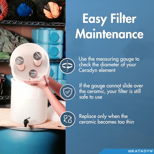 Ceradyn Ceramic Replacement Cartridge for TRK Gravity Filter