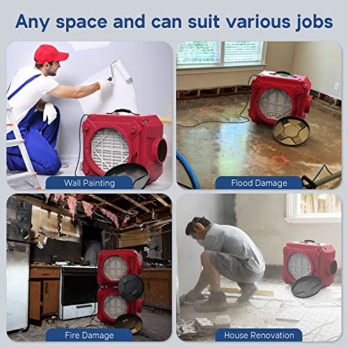 Air Scrubber HEPA with 3 Stage Filtration
