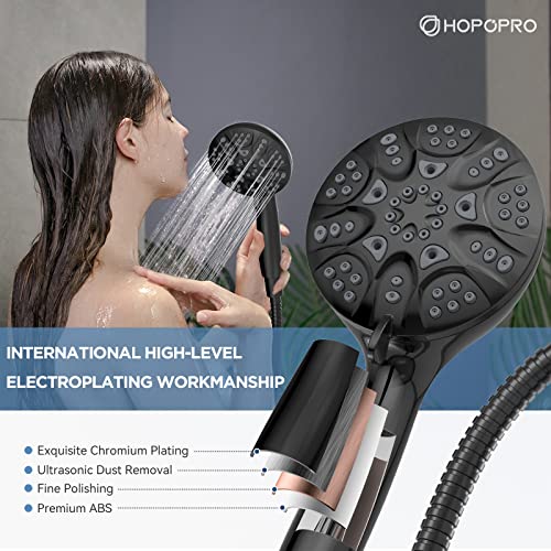 6 Mode High Pressure Handheld Shower Head Set