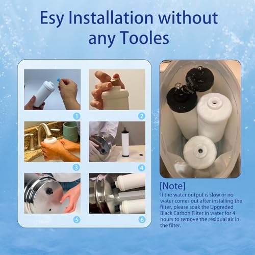 Upgraded】Renami Filters Replacement for Berkey® BB9 (4 Count)