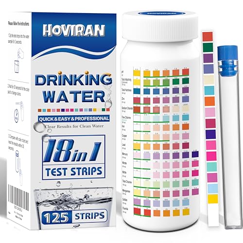 Drinking Water Test Strips 125ct 18 Parameters