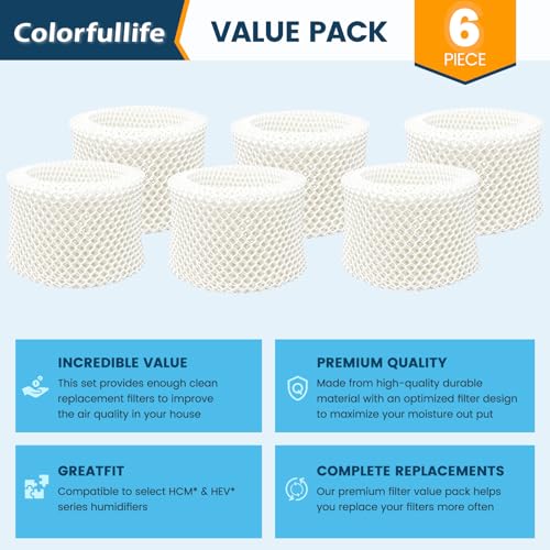 Humidifier Replacement Filters A for Honeywell Humidifier HAC