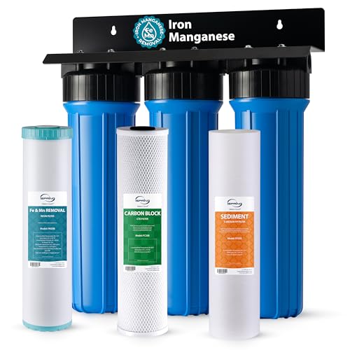 WGB32BM Iron Manganese Whole House Water Filter System