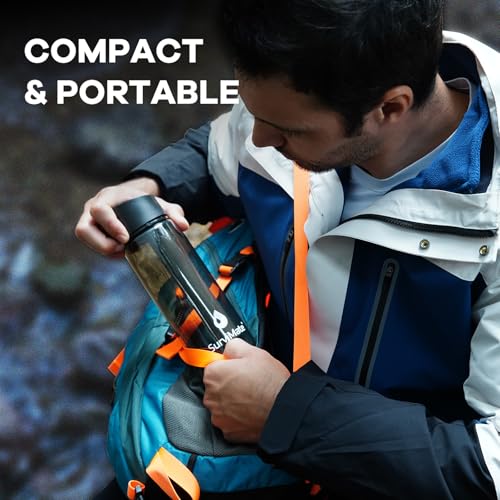 Purified Water Bottle for Camping