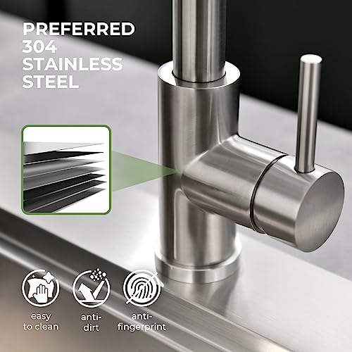 Touchless Kitchen Faucet with Pull Down Sprayer