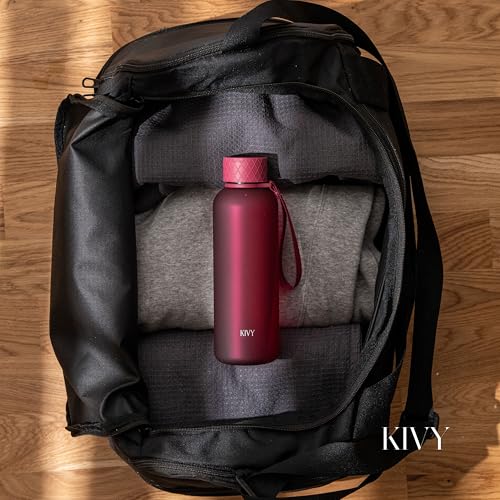 Slim Water Bottle 22oz [Lightweight & Shatterproof]