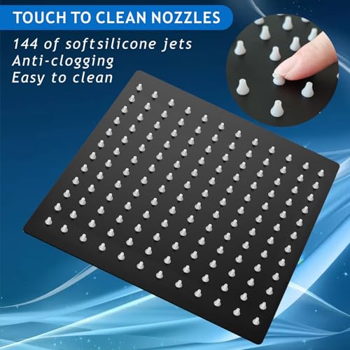 Rain Shower Head with Filtered