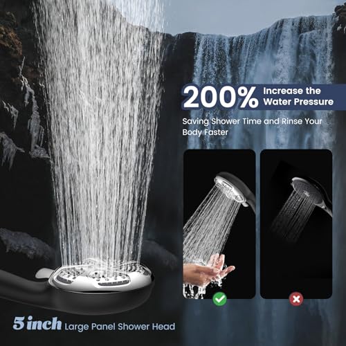 Filtered Shower Head with Handheld