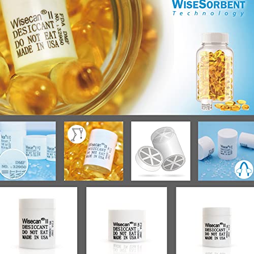 3 Gram 50 Pack Silica Gel Canister