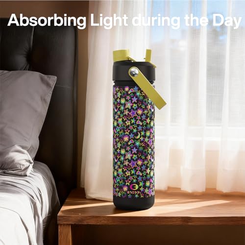 Insulated Water Bottle with Straw Stainless Steel Water Bottle