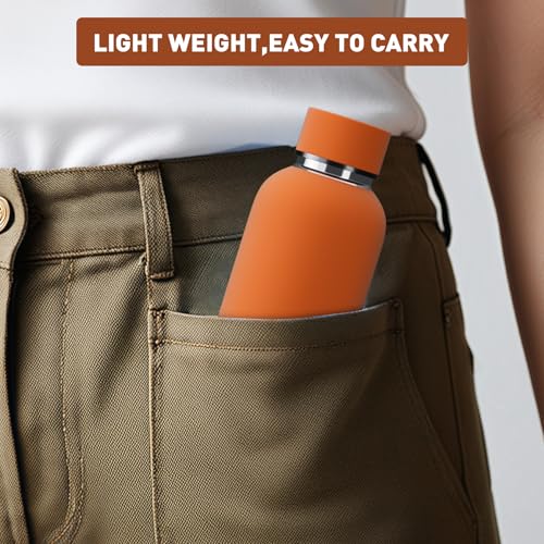 Small Water Bottle 12oz with Clip