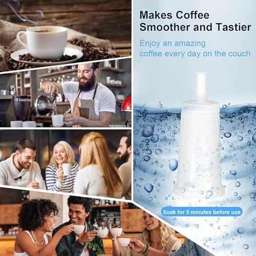 4 Pack Bes880 Water Filter Replacement Compatible with Brevile Sage Oracle Touch