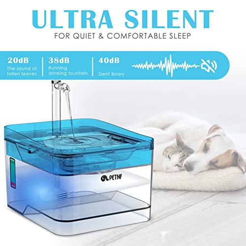 Blue Pet Water Fountain