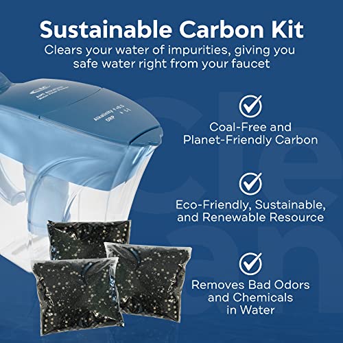 AMI Alkaline Water Pitcher Refills for High (3 Count)