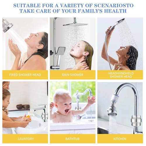 36 Stage Shower Head Filter for Hard Water