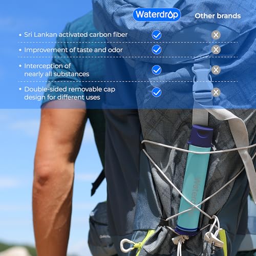 Portable Water Filter Straw (2 Count)
