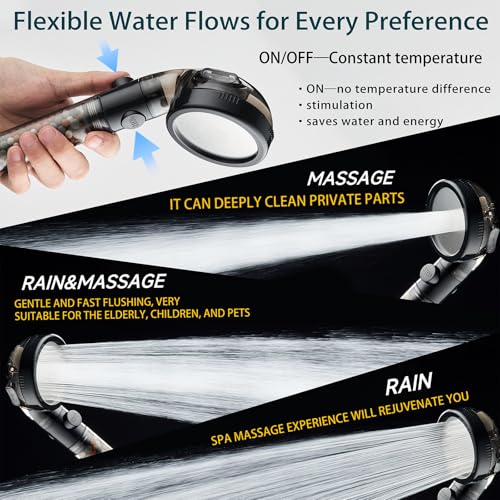 Filtered Shower Head with Handheld