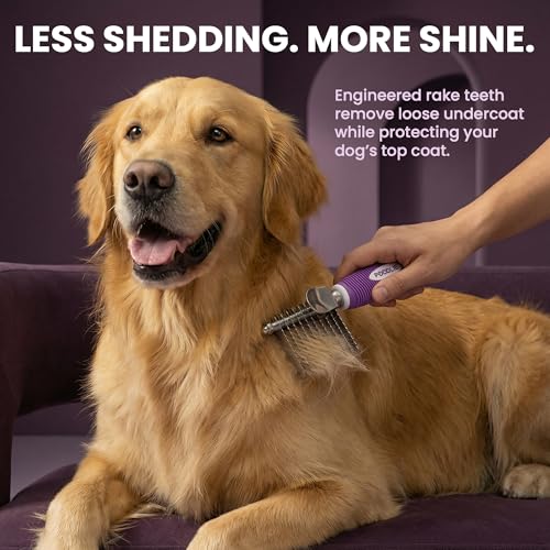 Poodle Dematting Fur Rake Comb Brush for Dogs and Cats