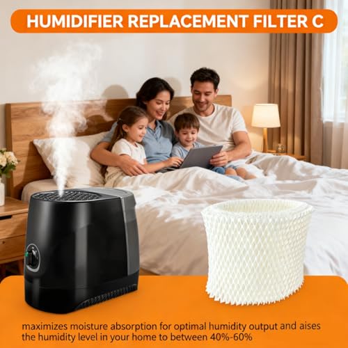 Humidifier Filter C Compatible with Honeywell HC (4 Count)