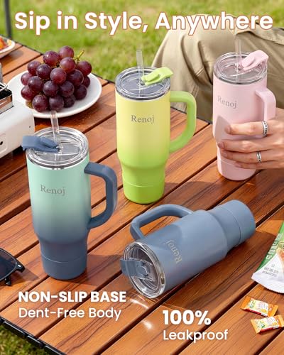 Insulated Mug 100% Leak Proof Insulated Water Bottle for Iced Coffee & Hot Drinks