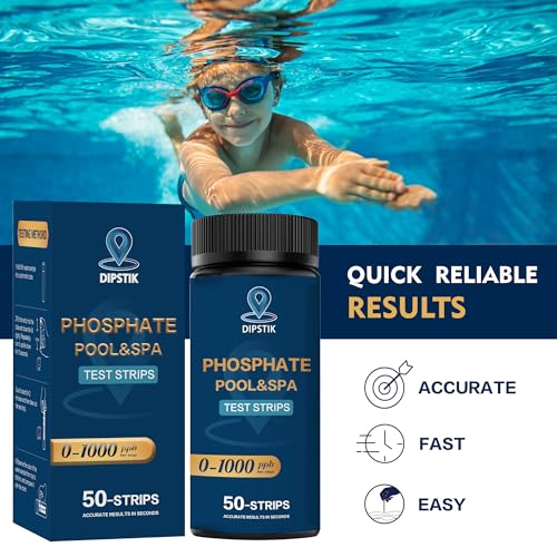 Phosphate Test Kit for Pool (50 Count)