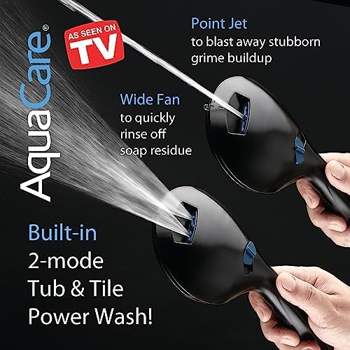 AquaCare 50 mode High Pressure 7 inch Shower Head Combo w