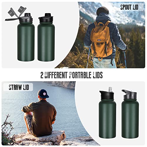 32 oz Insulated Water Bottle Bulk 4 Pack