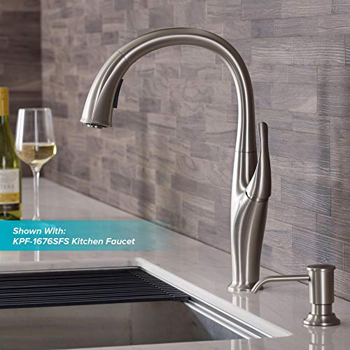 Kitchen Soap and Lotion Dispenser in Spot Free Stainless Steel