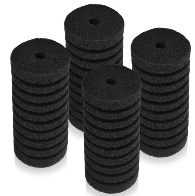 4 Pack Aquarium Sponge Filter Replacement for AQ016 (4 Count)