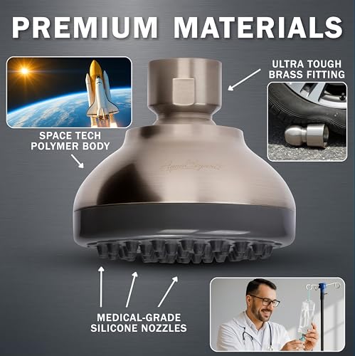 Pressure Boosting Shower Head