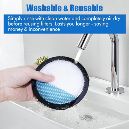 3 Pcs Washable Filter for Ryobi 18V ONE + PCL720 (3 Count)