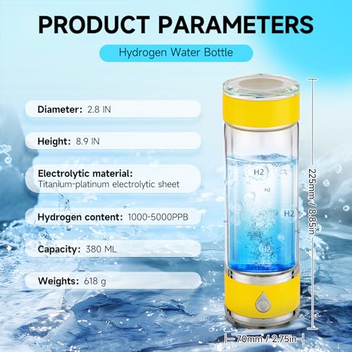 Hydrohealth Hydrogen Water Bottle Generator