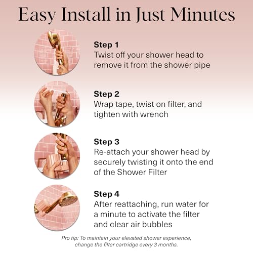 Shower Filter Head for Hard Water