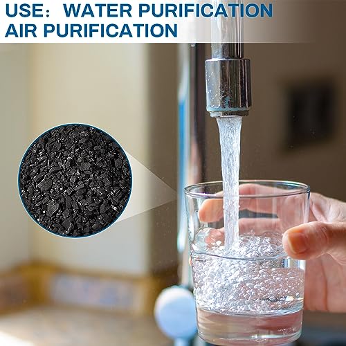 6.6 Lbs Activated Charcoal Bulk Coconut Granular Carbon 10
