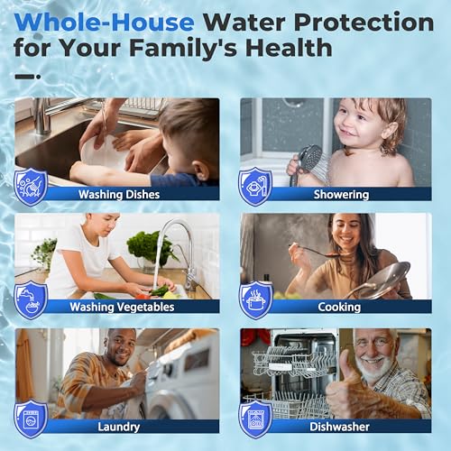 SGS Tested Lead Removal Whole House Water Filter System