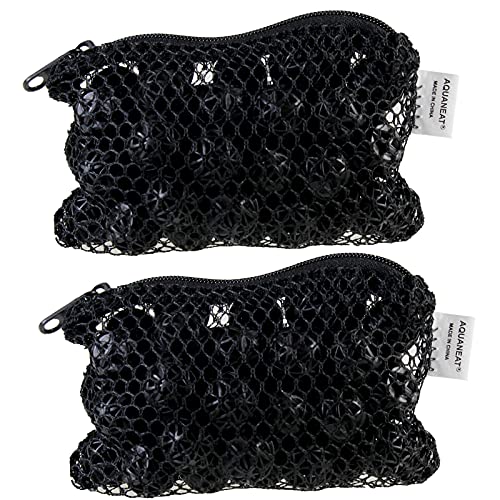 Aquarium 0.6" Bio Balls 100pcs for Fish Tank Pond Canister Filter Media