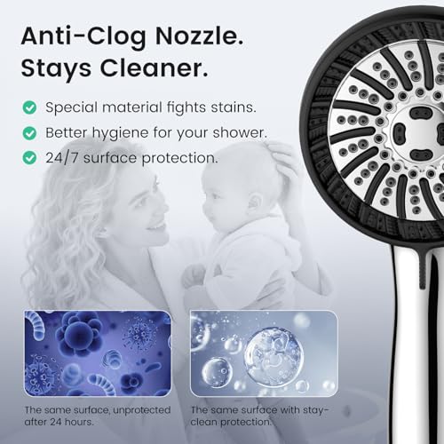 Filtered Shower Head with Handheld
