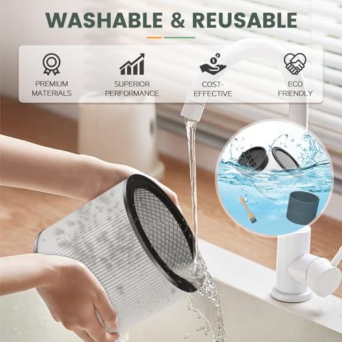 90304 Replacement Filter Kit for Shop Vac Cartridge Filter 90350 90304 (9 Count)