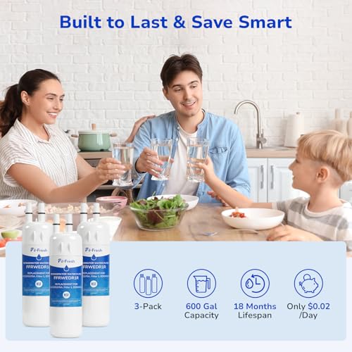 EDR1RXD1 Refrigerator Water Filter Replacement for EveryDrop® (3 Count)