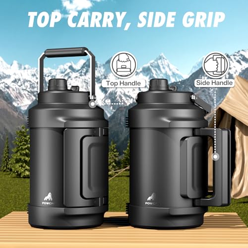 1 Gallon Insulated Water Bottle for Travel