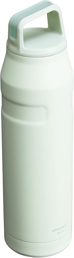 Stanley IceFlow Cap and Carry Water Bottle | Wide Mouth Twist Lid | Lightweight & Leakproof for Travel & Sports | Insulated Stainless Steel | BPA-Free