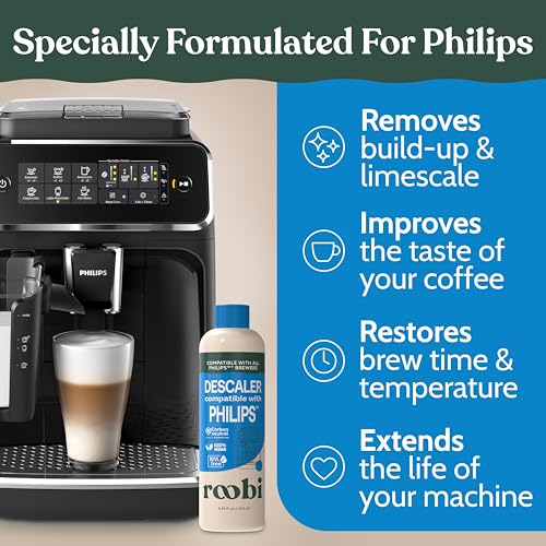 Philips Compatible Descaling Solution & Cleaner (16.9 Fl Oz)